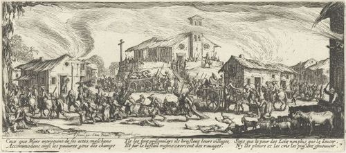 E154 - Pillage et incendie d'un village (Looting and burning a village)
