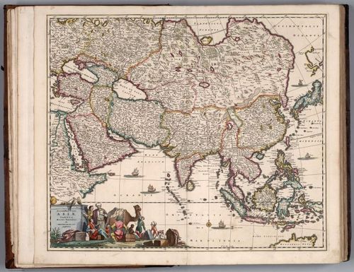 E155.007 - Accuratissima totius Asiae Tabula.