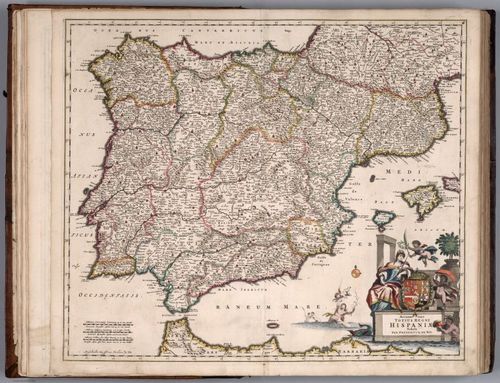 E155.009 - Accuratis sima Totius Regni Hispaniae Tabula.