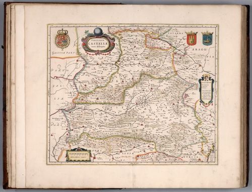 E155.012 - Utriusque Castellae nova descriptio.