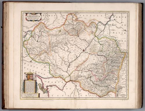 E155.014 - Novissima Arragoniae Regni Tabula.