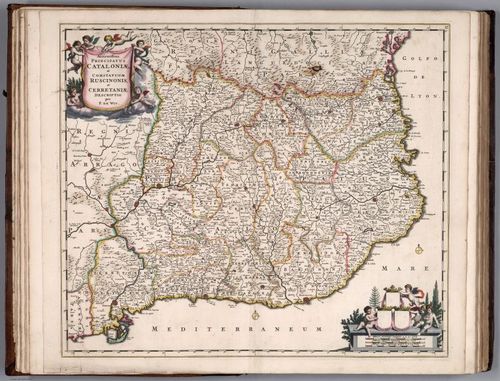 E155.015 - Accuratissima Principatus Cataloniae et Comitatuum Ruscinonis, et Cerretaniae Descriptio.