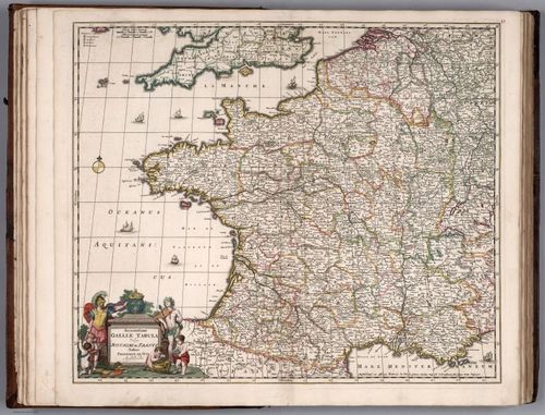 E155.016 - Accuratissima Gallae Tabula Vulgo Royaume de France.