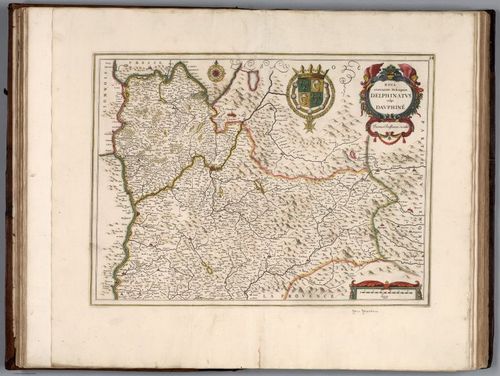 E155.027 - Nova et accurat Descriptio Delphinatus vulgo Dauphine.