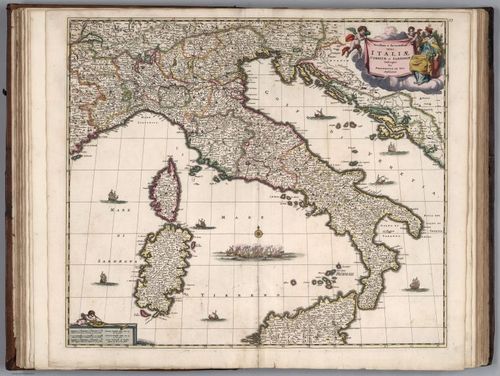 E155.030 - Novissima et Accuratissima totius Italiae, Corsicae et Sardiniae Descriptio