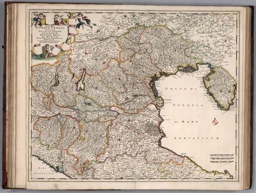 E155.035 - Accuratissima Dominii Veneti in Italia, Ducatus Parmae, Placentiae, Modenae Regii et Mantu...