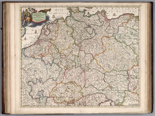 E155.040 - Accuratissima Germaniae Tabula.