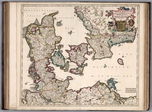 E155.064 - Dania Regnum In quo sunt Ducatus Holsatia et Slesvicum Insulae Danicae.
