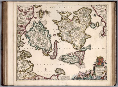 E155.066 - Insularum Danicarum ut Zee-landiae, Fioniae, Langelandiae, Lalandis, Falstriae, Fembriae, ...