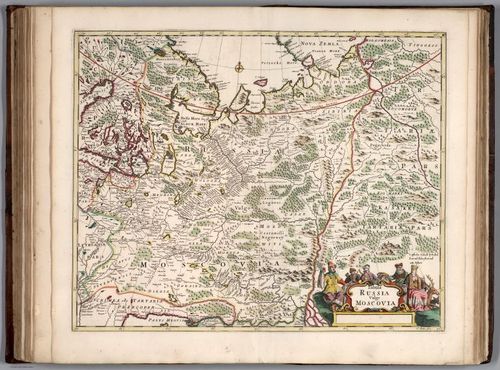 E155.071 - Tabula Russia vulgo Moscovia.