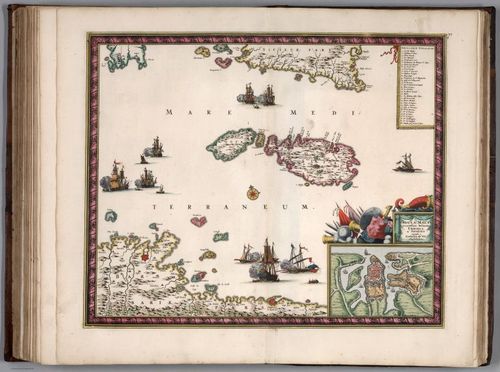 E155.081 - Insula Malta accuratissime Delineata Urbibus et Fortalitiis.