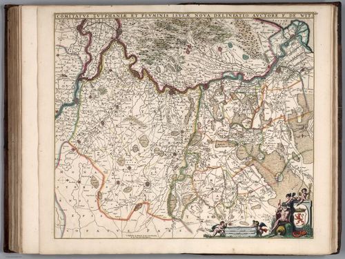 E155.092 - Comitatus Zutphaniae et Fluminis Isulae Nova Delineatio.