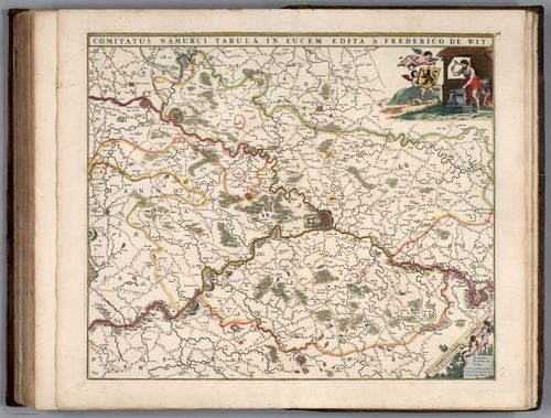 E155.100 - Comitatus Namurci Tabula in Lucem Edita.