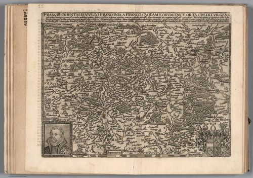 E156.052 - 22. Francia Orientalis, vulgo Franconia...