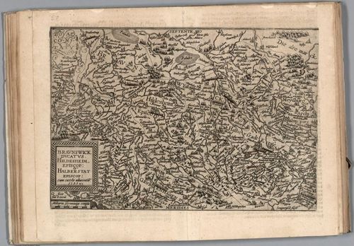 E156.072 - 32. Braunswick Ducatus. Hildesheim episcop: & Halberstat episcopat: cum caeteris adiacentib.