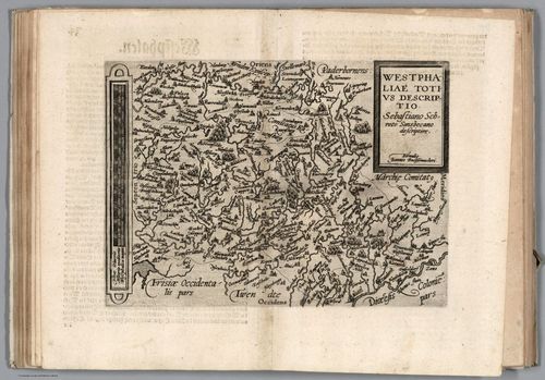 E156.076 - 34. Westphaliae totius descriptio.