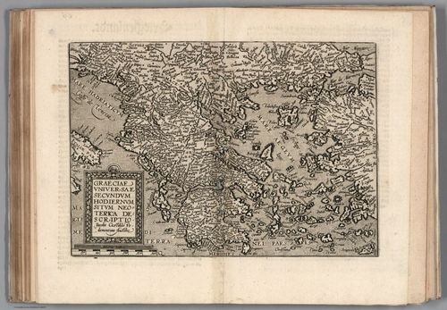 E156.140 - 66. Graeciae (Greece) universae ... descriptio.