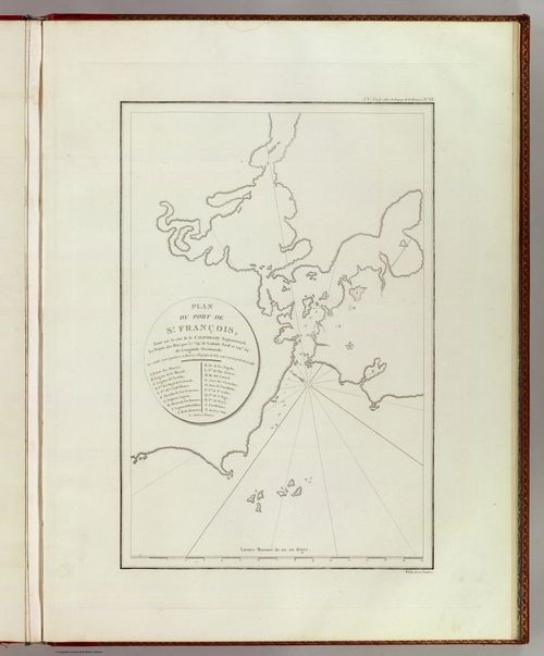 E166 - San Francisco Bay, by La Perouse, 1797
