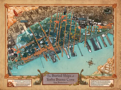 E166 - San Francisco Buried Ships, by Michael Warner, 2017