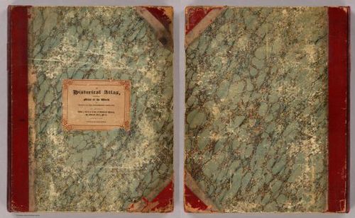 E168 - Cover: Historical Atlas from the Creation to A.D. 1828