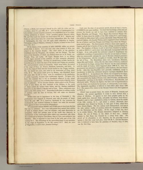 E168 - Third Period (continued) 1491 B. C. to 753 B.C.