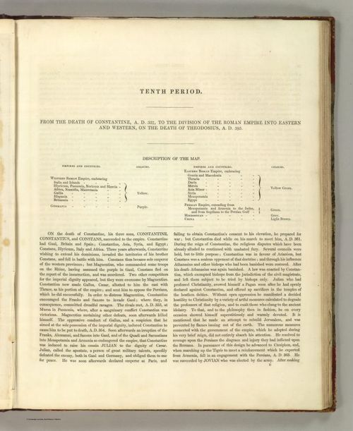 E168 - Text Page: Tenth Period from A.D. 337 to A.D. 395