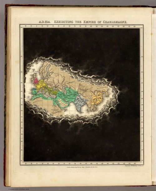 E168 - Exhibiting The Empire of Charlemagne - A.D. 814 