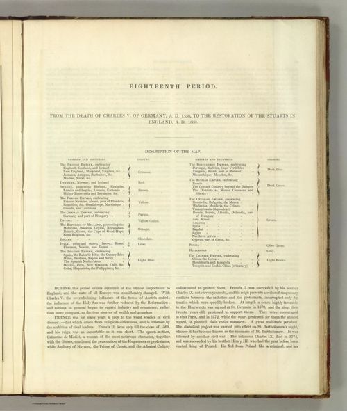 E168 -  Text Page: Eighteenth Period from A.D. 1558 to A.D. 1660