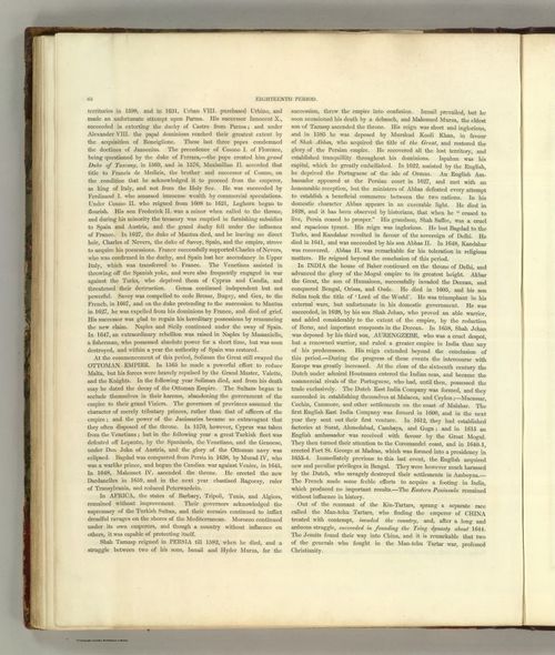 E168 - Text Page: Eighteenth Period (Continued pt.3) From A.D. 1558 to A.D. 1660