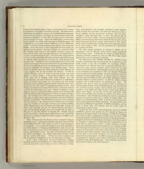 E168 - Text Page: Twentieth Period (Continued pt.5) From A.D. 1783 to A.D. 1811