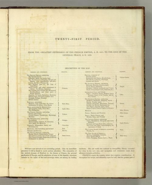 E168 - Text Page: Twenty-First Period from A.D. 1811 to 1828