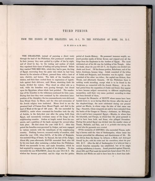 E169 - Third Period: A. M. 2513 to A.M. 3251