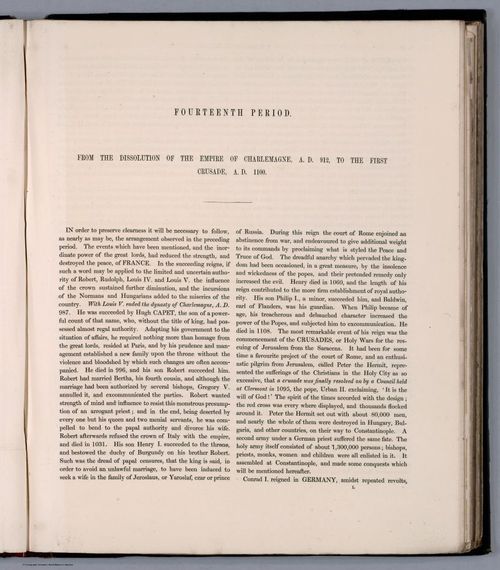 E169 - Text Page: Fourteenth Period from A.D. 912 to A.D. 1100