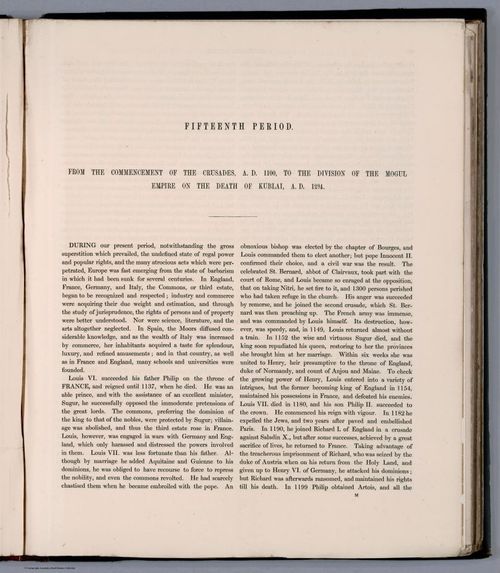 E169 - Text Page: Fifteenth Period  from A.D. 1100 to A.D. 1294