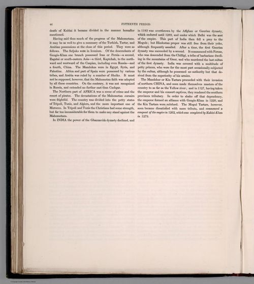 E169 - Text Page: (Continues pt.3) Fifteenth Period : From A.D. 1100 to A.D. 1294
