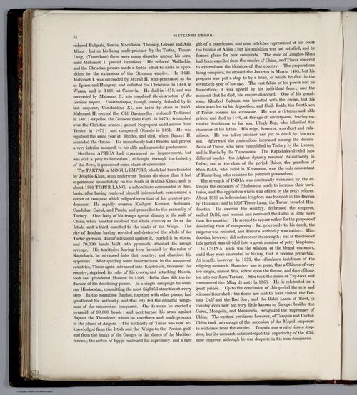 E169 - Text Page: (Continues pt.3) Sixteenth Period from A.D. 1294 to A.D. 1498