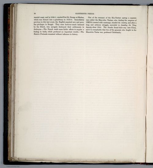 E169 - Text Page: (Continues pt.4) Eighteenth Period, At The Restoration Of The Stuarts - A.D. 1660