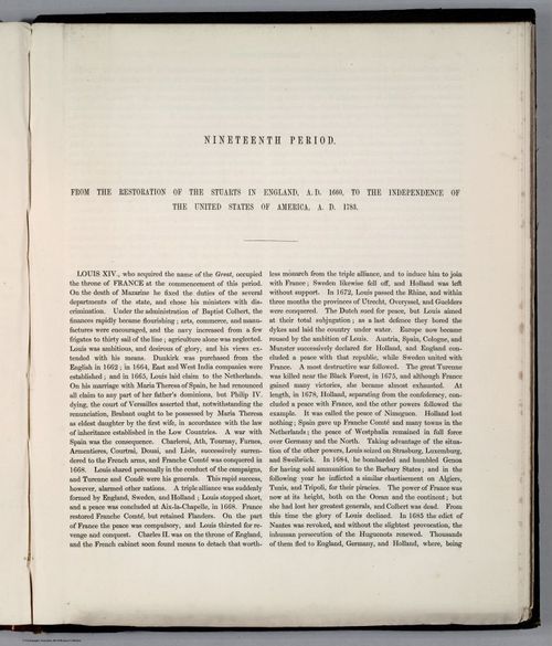 E169 - Text Page: Nineteenth Period, Independence Of The United States - A.D. 1783