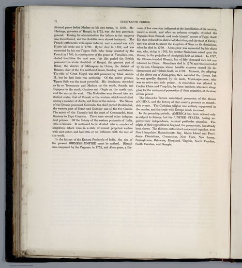 E169 - Text Page: (Continues pt.5) Nineteenth Period, Independence Of The United States - A.D. 1783