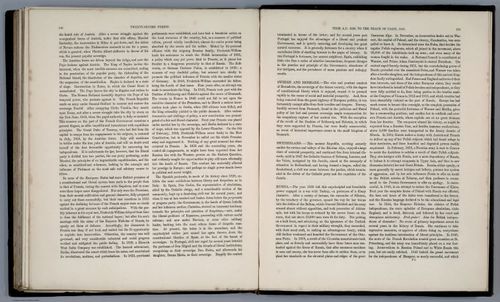 E169 - Text Page: (Continues pt.4) Twenty-Second period from A.D. 1828 to the Peace of Paris - 1856