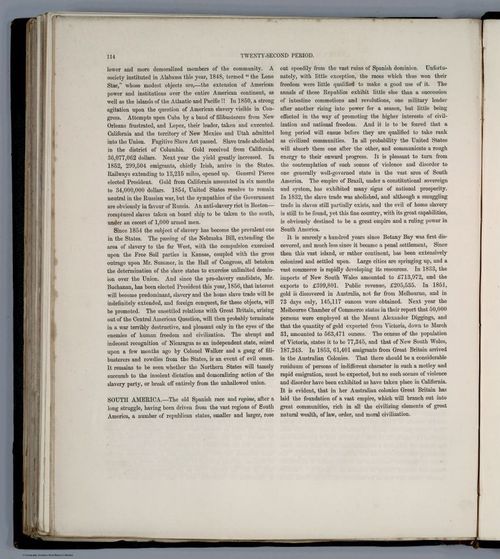 E169 - Text Page: (Continues pt.5) Twenty-Second period from A.D. 1828 to the Peace of Paris - 1856