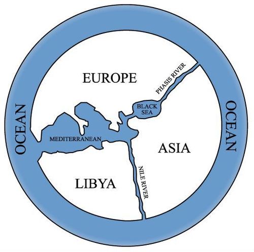 E170 - 500BC Anaximander World Map