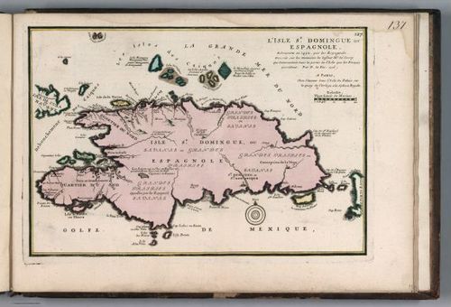 E179 - L'Isle St Domingue ou Espagnole - 1715
