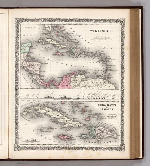 E179 - West Indies, Cuba, Hayti, and Jamaica 1858