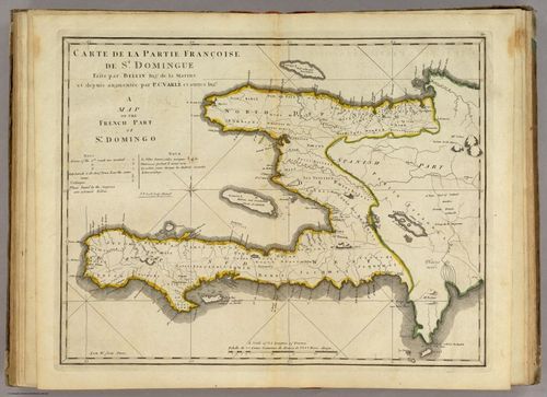 E179 - Carte De La Partie Francoise De St. Domingue - 1814