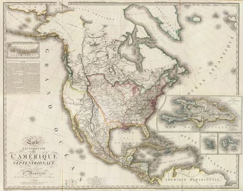 E179 - Composite Amerique Septentrionale - 1815