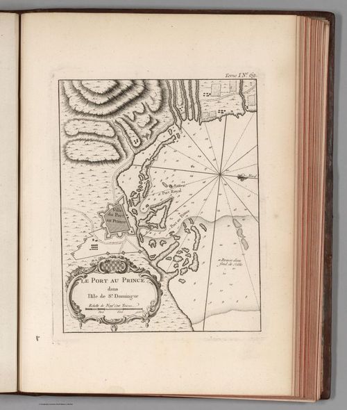  E179 - Le Port au Prince dans I'isle de St Domingue - 1764