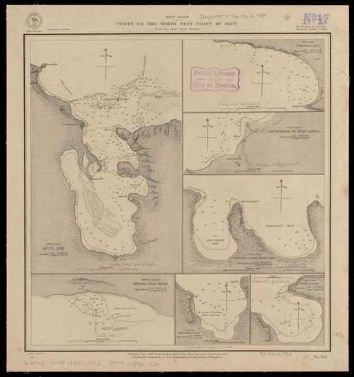 E180 - West Indies, ports on the north west coast of Haiti - 1885