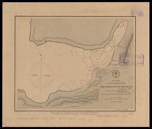 E180 - West Indies, island of Santo Domingo, the Môle of St. Nicolas - 1885