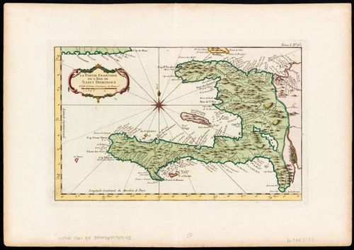 E180 - La partie Francoise de l'isle de Saint Domingue - 1764